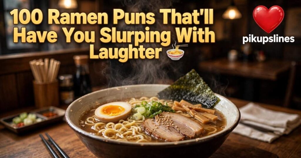 100 Ramen Puns That'll Have You Slurping With Laughter