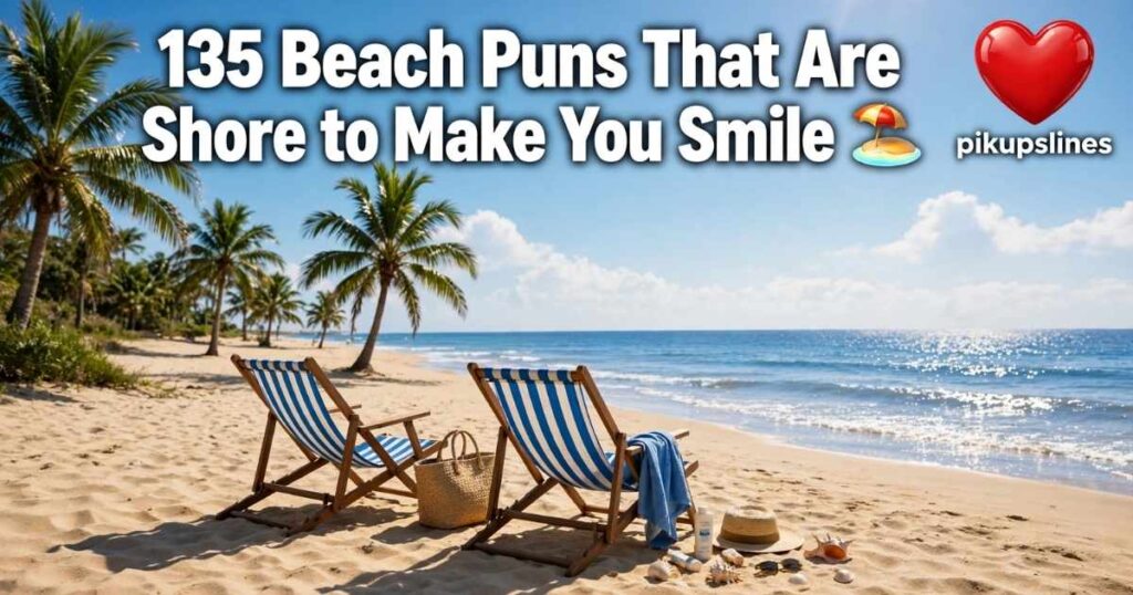 135 Beach Puns That Are Shore to Make You Smile 🌊🏖️