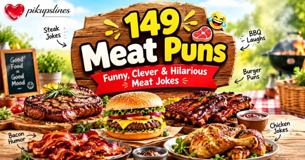 149 Meat Puns 🥩😂 That Are Rare, Juicy & Seriously Funny
