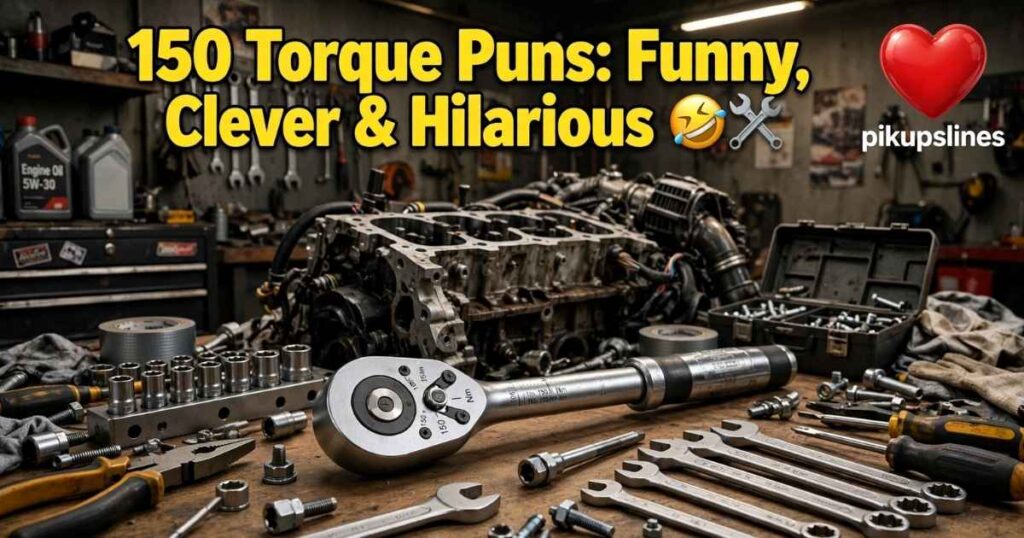 150 Torque Puns 😂: Funny, Clever & Hilarious Torque Jokes
