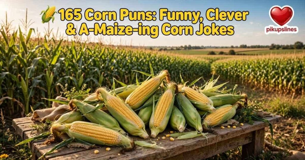 165 Corn Puns 🌽: Funny, Clever & A-Maize-ing Corn Jokes