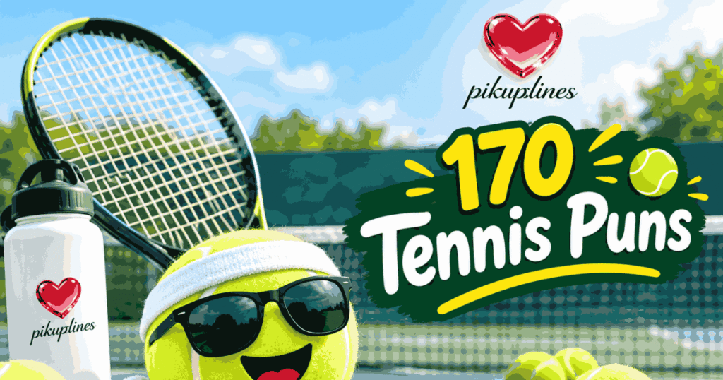 170 Tennis Puns 🎾😂: Funny, Clever & Hilarious Tennis Jokes
