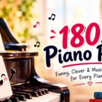 180 Piano Puns 🎹😂: Funny, Clever & Musical Jokes for Every Pianist