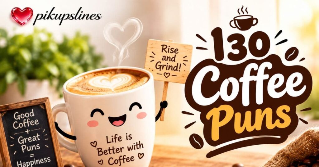 ☕ 130 Coffee Puns That Will Espresso Your Funny Side