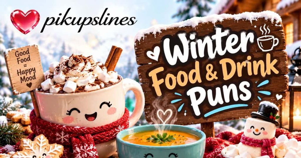 ☕ Winter Food & Drink Puns
