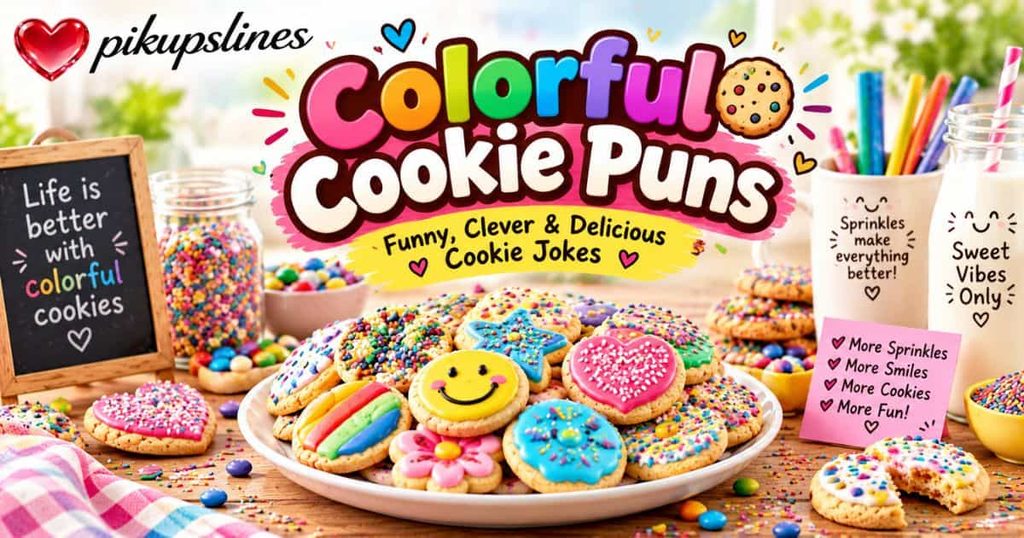 🌈 Colorful Cookie Puns