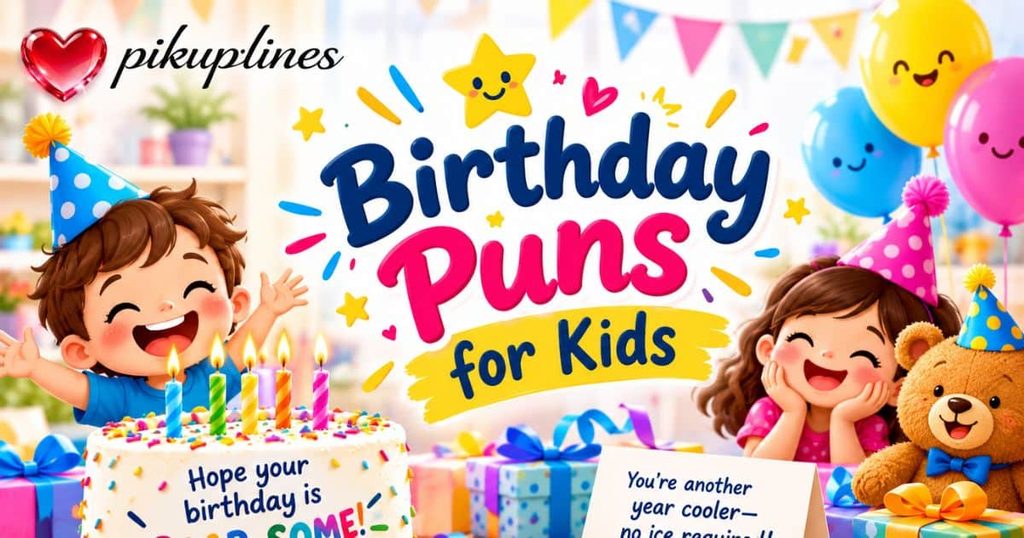 🌟 Birthday Puns for Kids