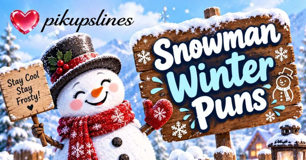 🌨️ Snowman Winter Puns