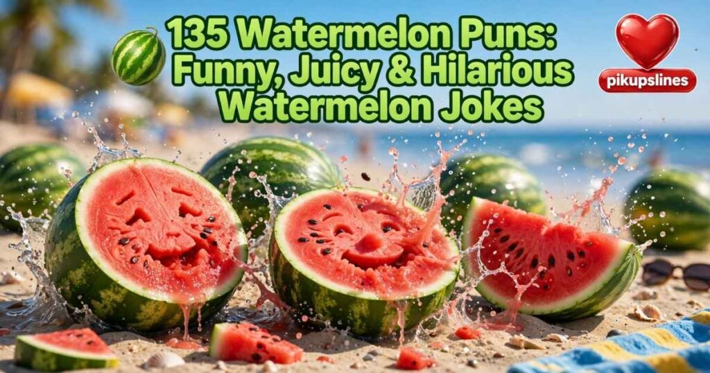 🍉 135 Watermelon Puns: Funny, Juicy & Hilarious Watermelon Jokes
