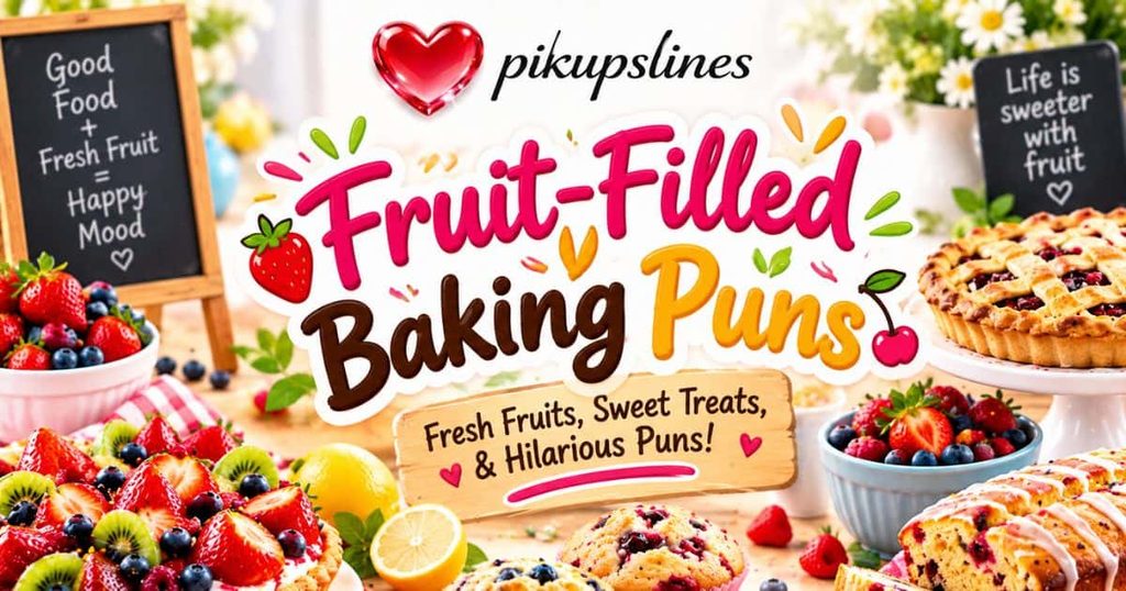 🍓 Fruit-Filled Baking Puns