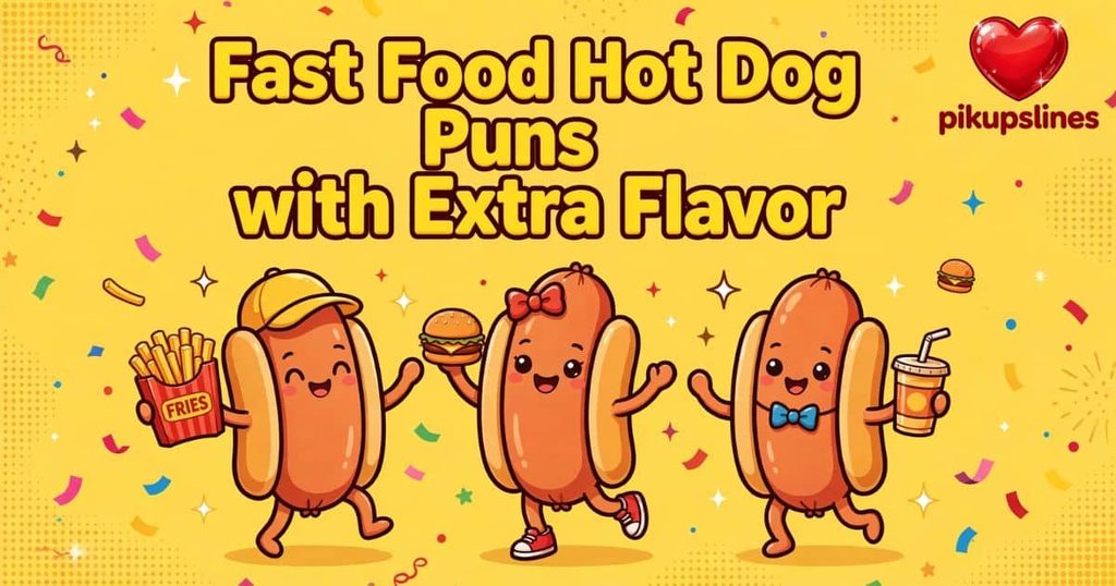🍔 Fast Food Hot Dog Puns with Extra Flavor