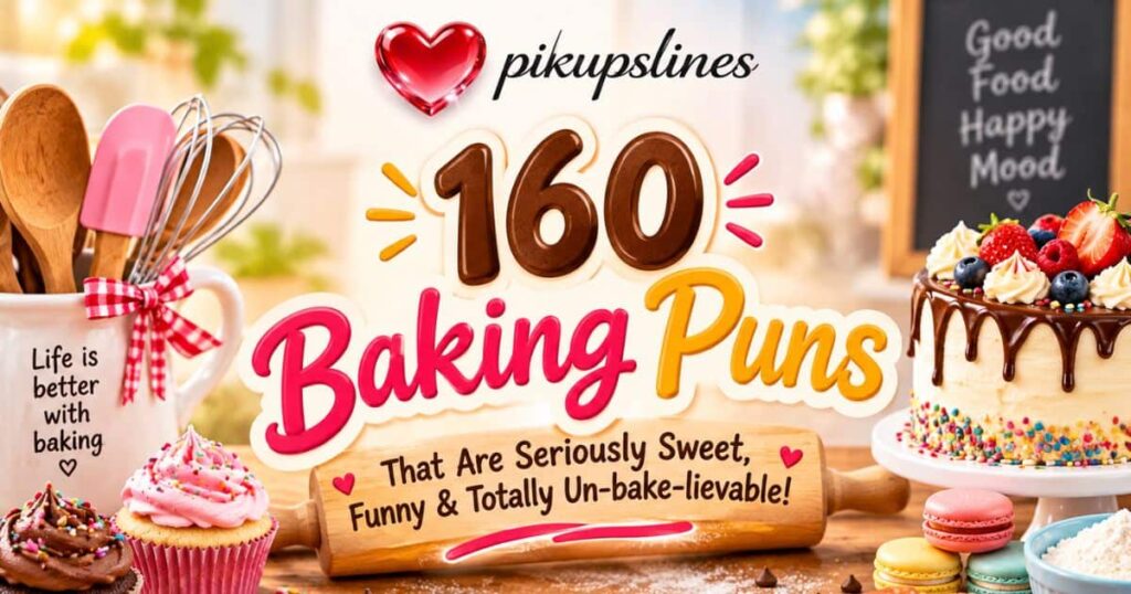 🍰 160 Baking Puns That Are Seriously Sweet, Funny & Totally Un-bake-lievable! 🧁😂