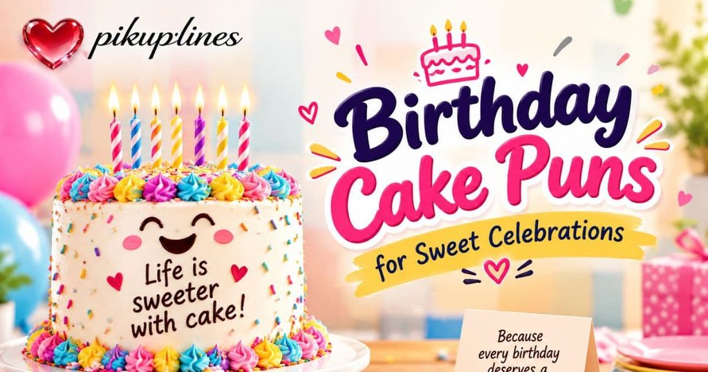 🎂 Birthday Cake Puns for Sweet Celebrations