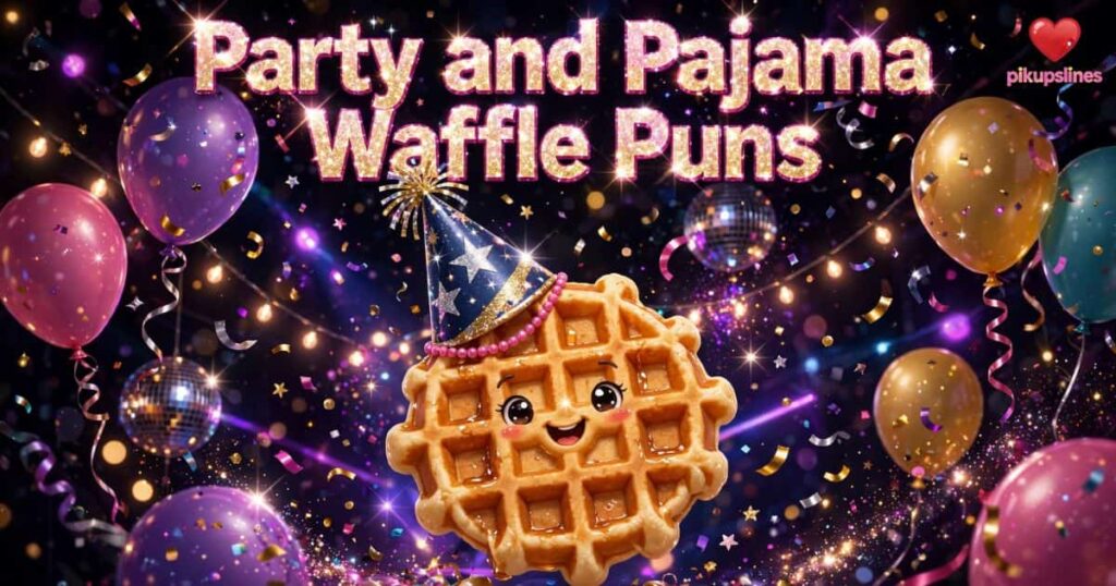 🎉 Party and Pajama Waffle Puns