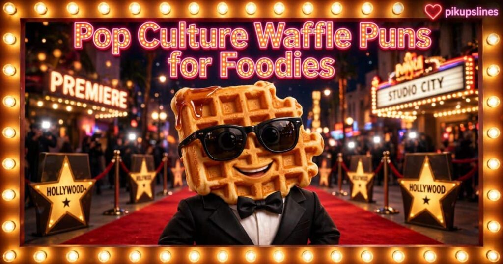 🎤 Pop Culture Waffle Puns for Foodies