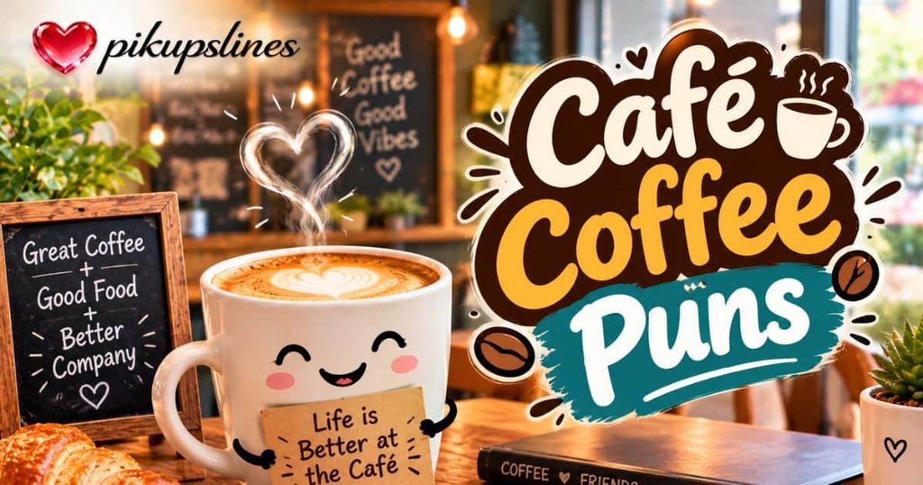 🏪 Café Coffee Puns