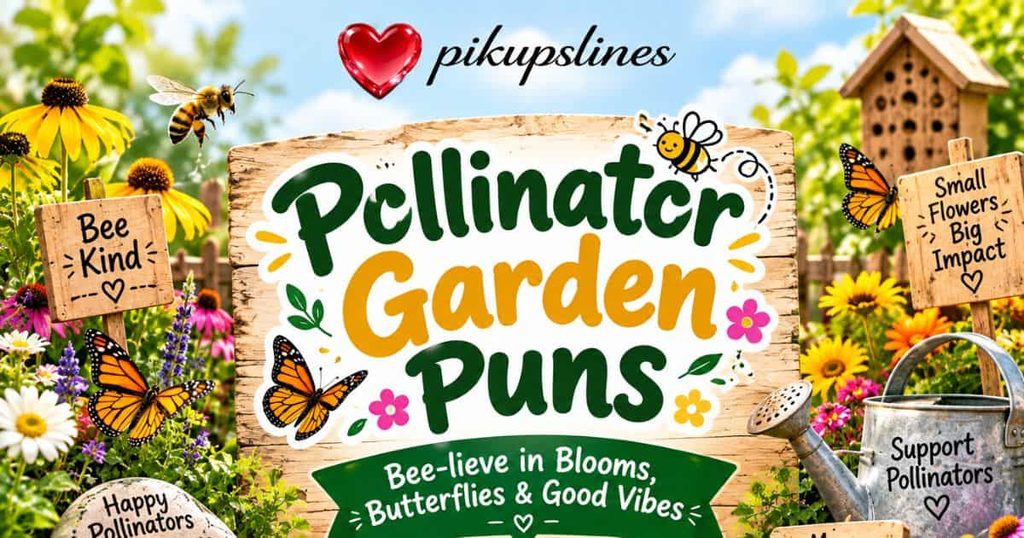 🐝 Pollinator Garden Puns