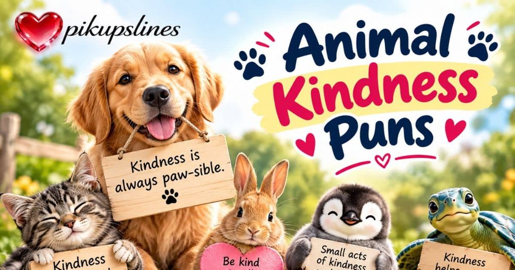 🐾 Animal Kindness Puns
