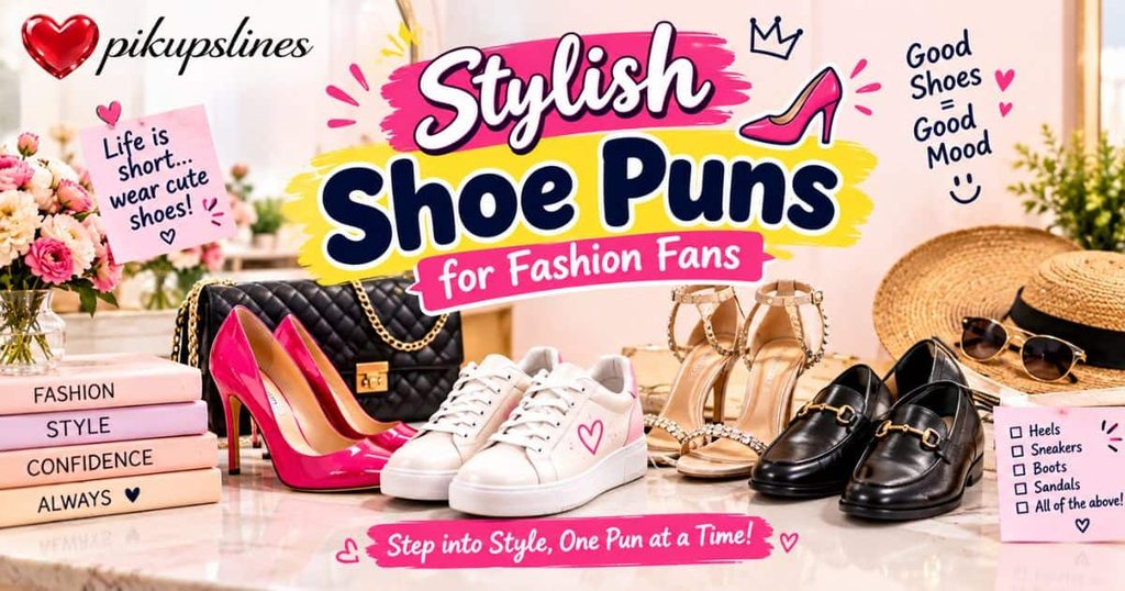 👠 Stylish Shoe Puns for Fashion Fans