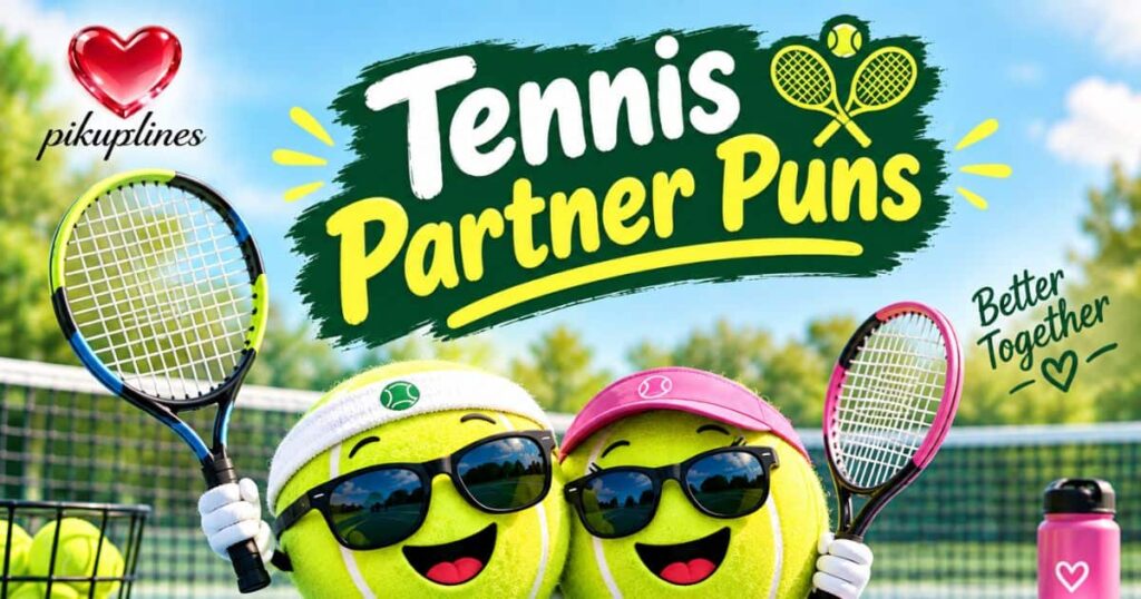 👫 Tennis Partner Puns