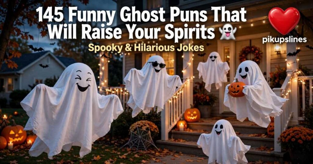 👻 145 Funny Ghost Puns That Will Raise Your Spirits | Spooky & Hilarious Jokes