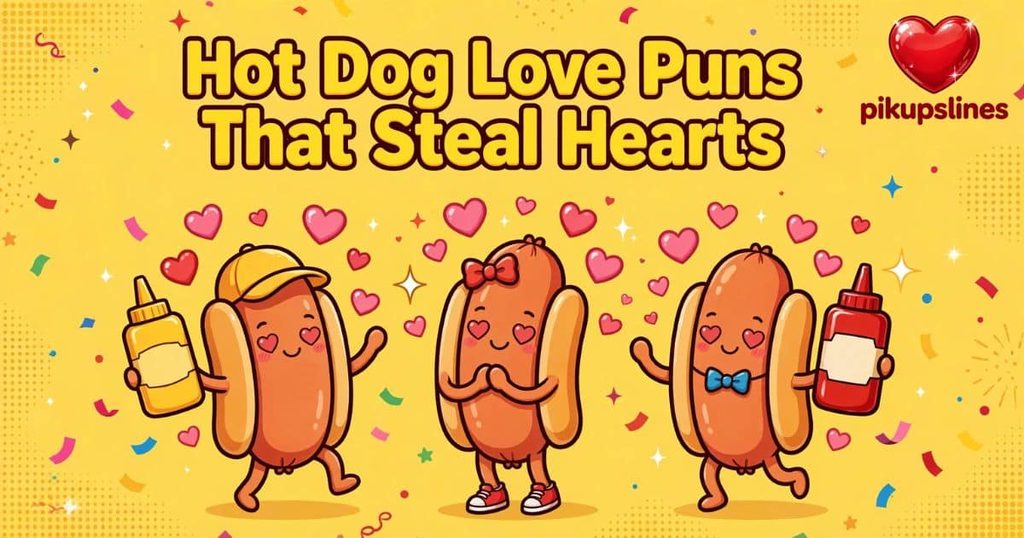 💘 Hot Dog Love Puns That Steal Hearts