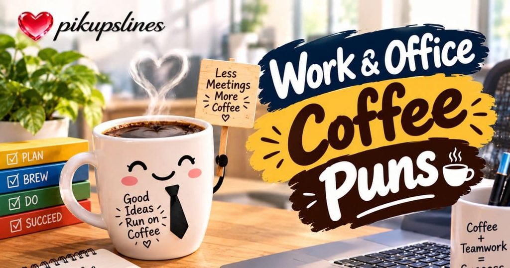 💼 Work & Office Coffee Puns