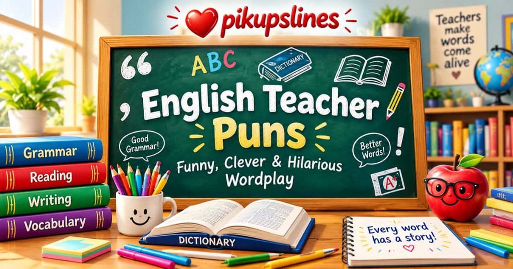 📖 English Teacher Puns