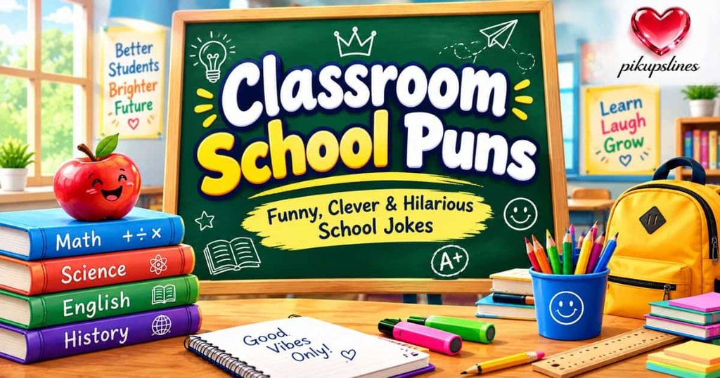📚 Classroom School Puns