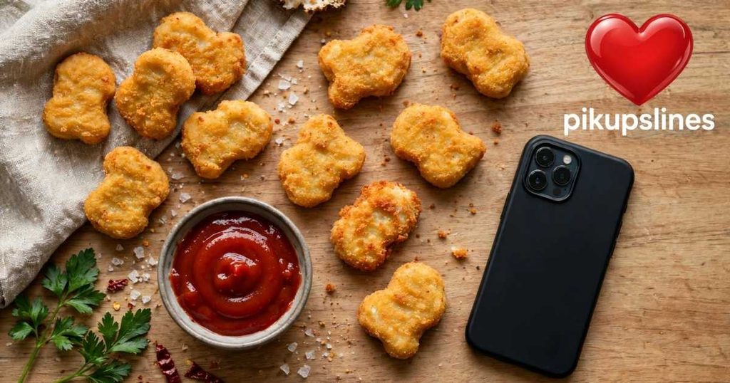 📱 Social Media & Nugget Caption Puns