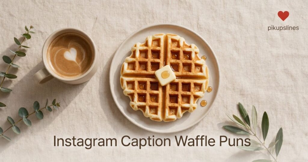 📸 Instagram Caption Waffle Puns