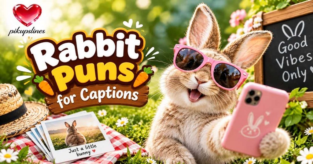 📸 Rabbit Puns for Captions