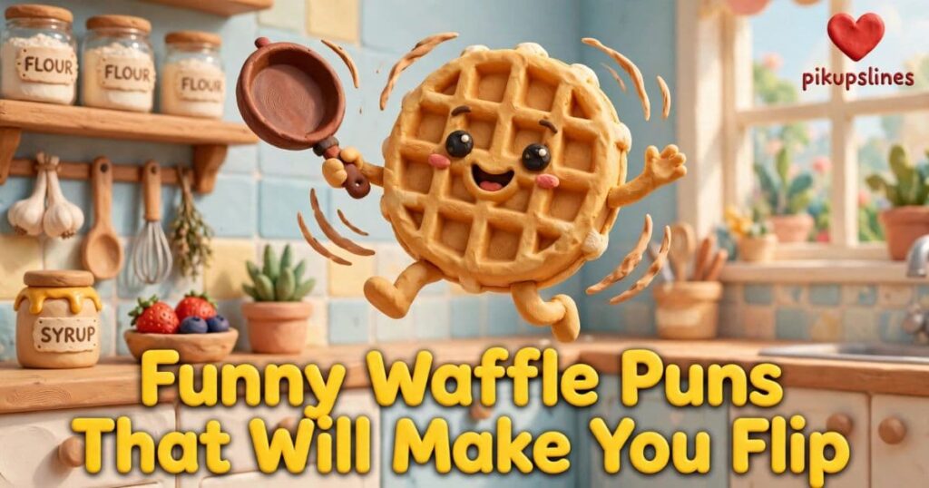 😂 Funny Waffle Puns That Will Make You Flip