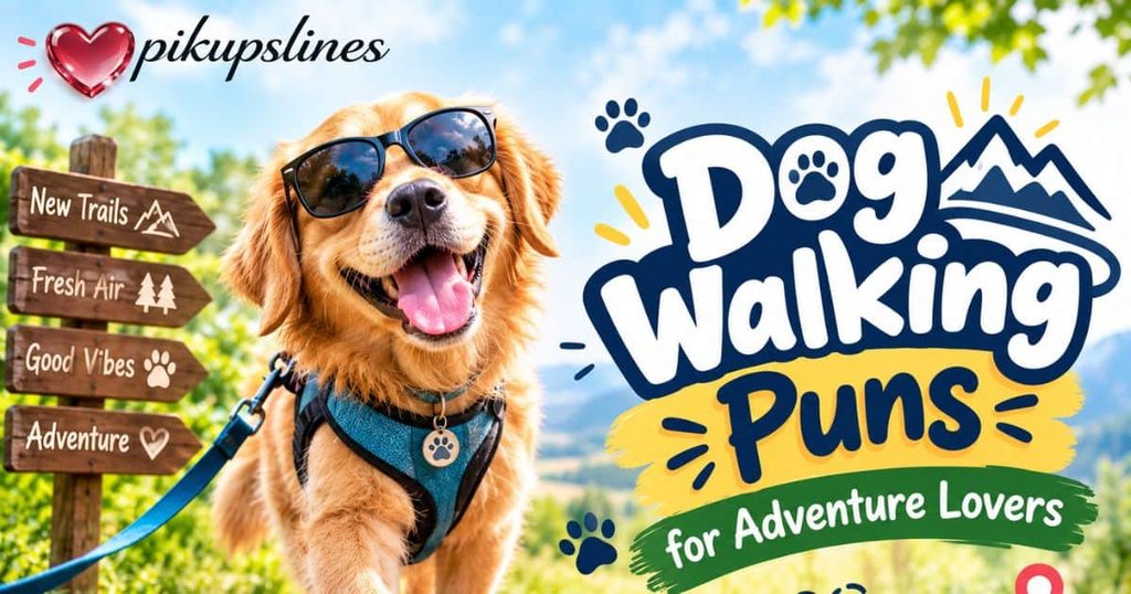 🚶 Dog Walking Puns for Adventure Lovers