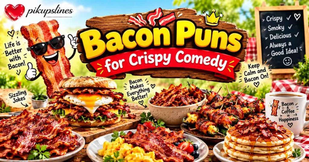 🥓 Bacon Puns for Crispy Comedy
