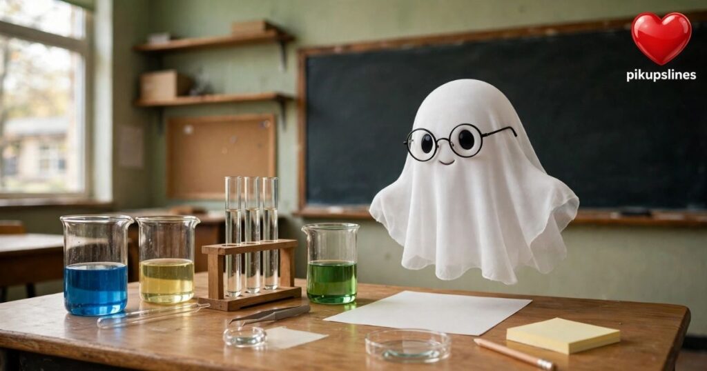 🧪 Ghost Puns About Science and School
