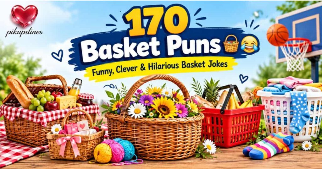 🧺 170 Basket Puns: Funny, Clever & Hilarious Basket Jokes