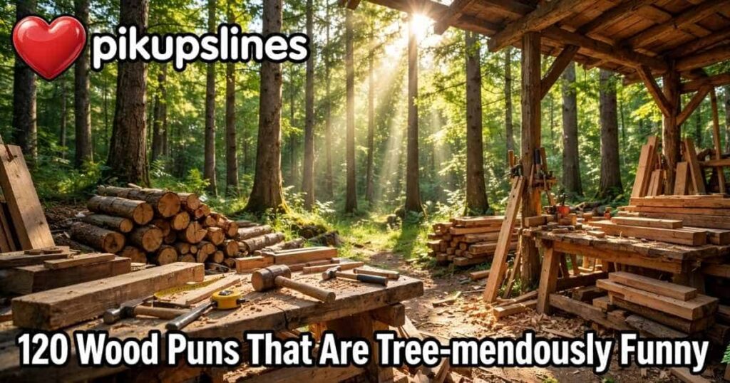 120 Wood Puns That Are Tree-mendously Funny 🌳