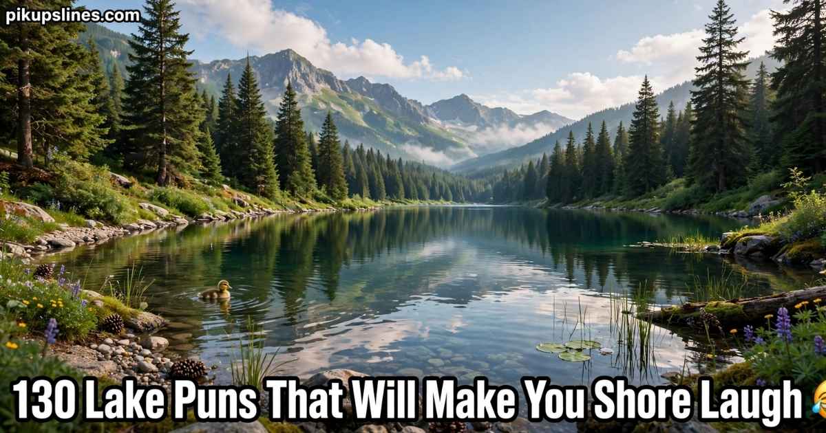 130 Lake Puns That Will Make You Shore Laugh 😂