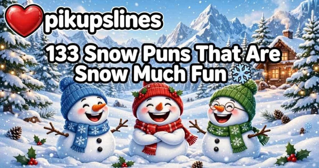 133 Snow Puns That Are Snow Much Fun ❄️😂