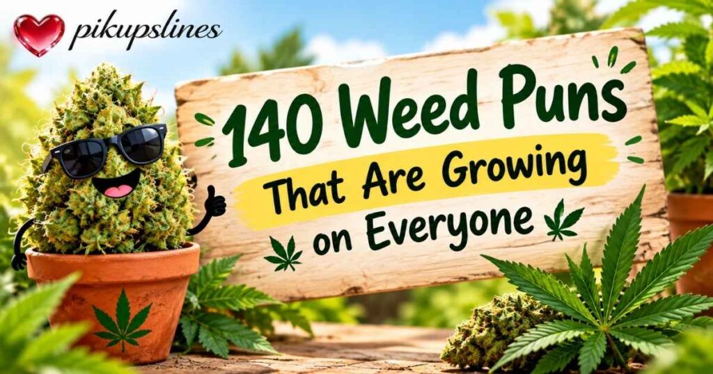 140 Weed Puns That Are Growing on Everyone 🌿