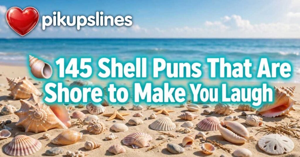 145 Shell Puns That Are Shore to Make You Laugh 🐚
