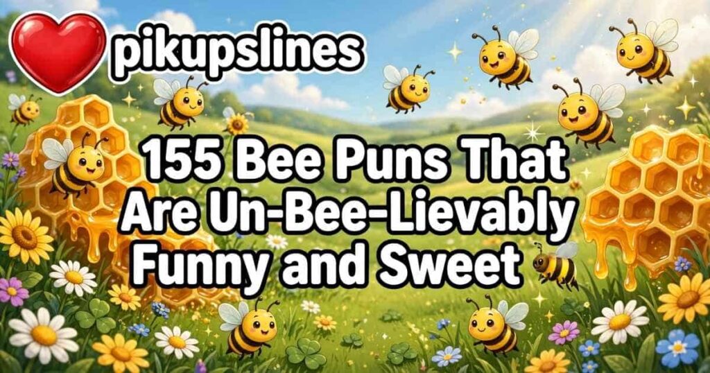 155 Bee Puns That Are Un-Bee-Lievably Funny and Sweet 🐝