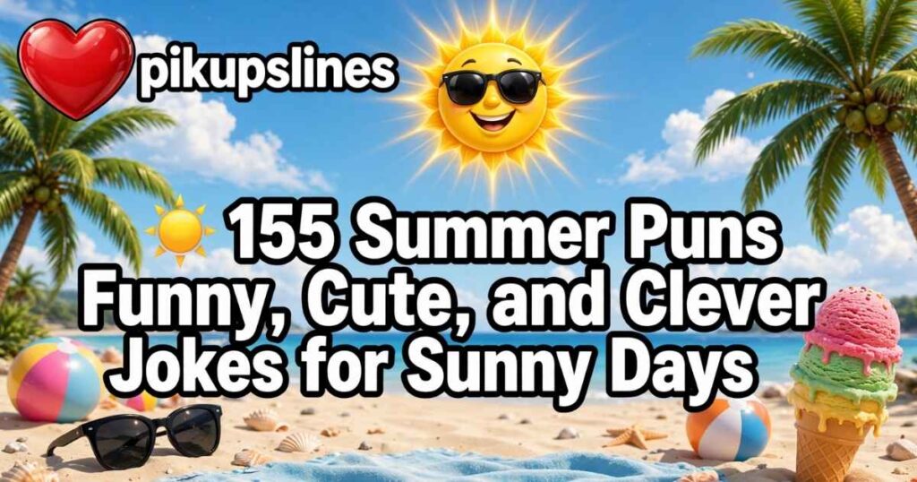 155 Summer Puns ☀️ Funny, Cute, and Clever Jokes for Sunny Days