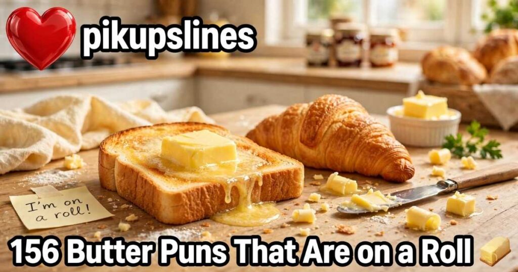 156 Butter Puns That Are on a Roll Funny, Clever & Hilarious Jokes 🧈