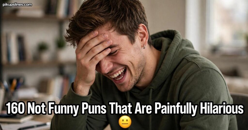 160 Not Funny Puns That Are Painfully Hilarious 😐