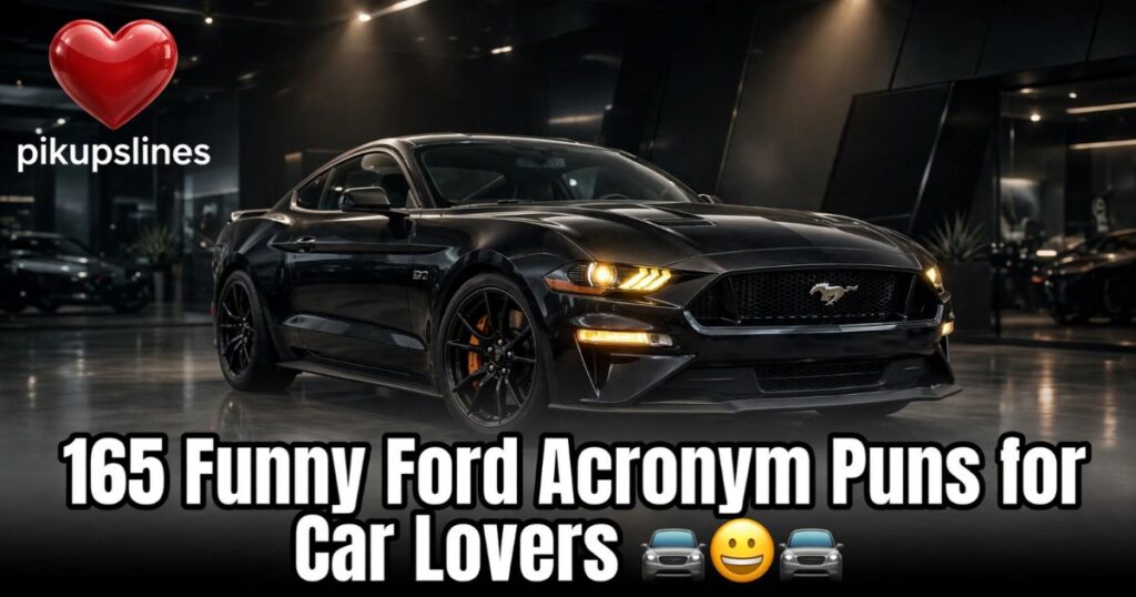 165 Funny Ford Acronym Puns for Car Lovers 🚙🤣