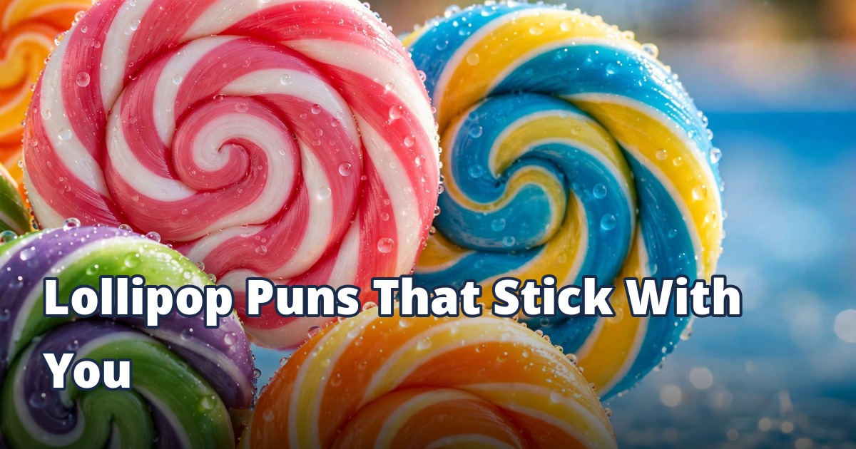 🍭 Lollipop Puns That Stick With You
