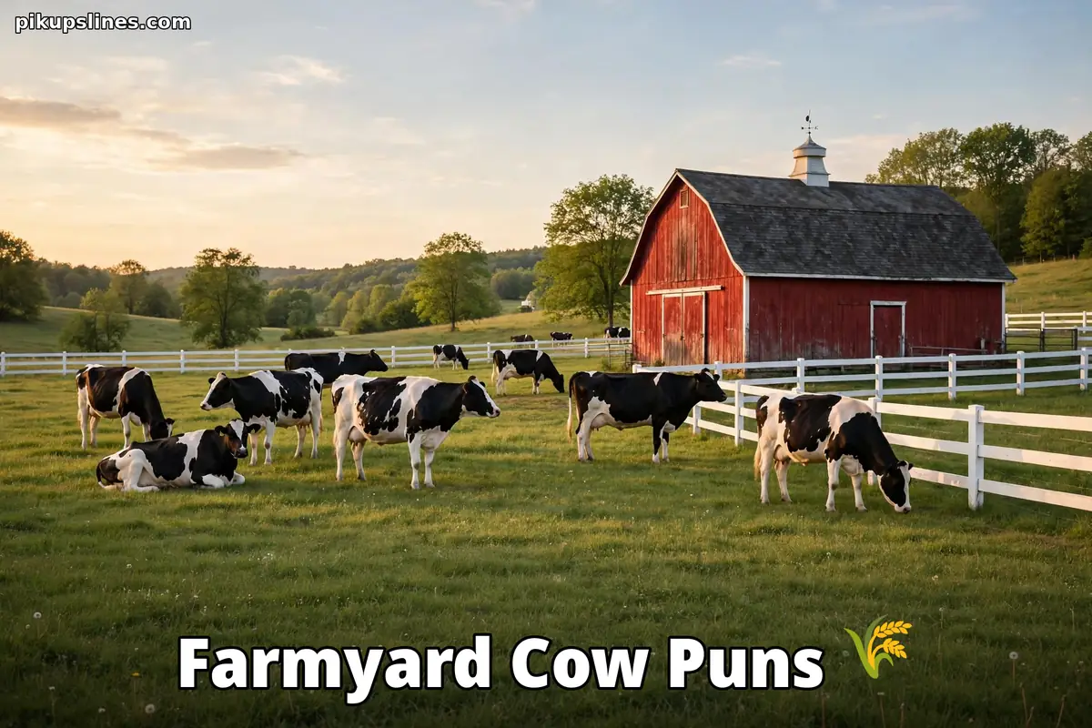 Farmyard Cow Puns
