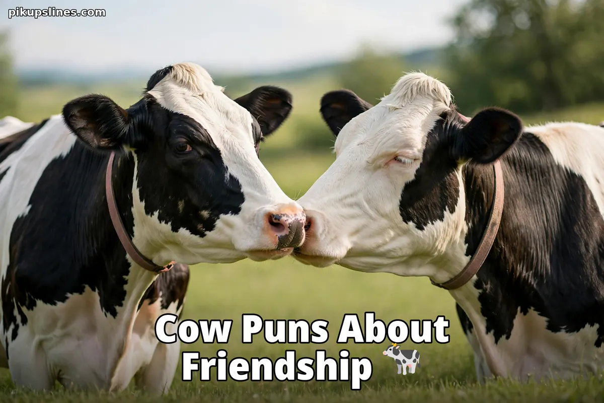 Cow Puns About Friendship